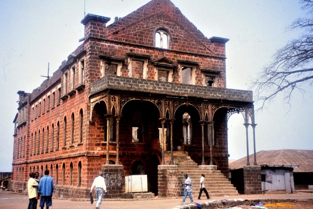 The Old Fourah Bay College building