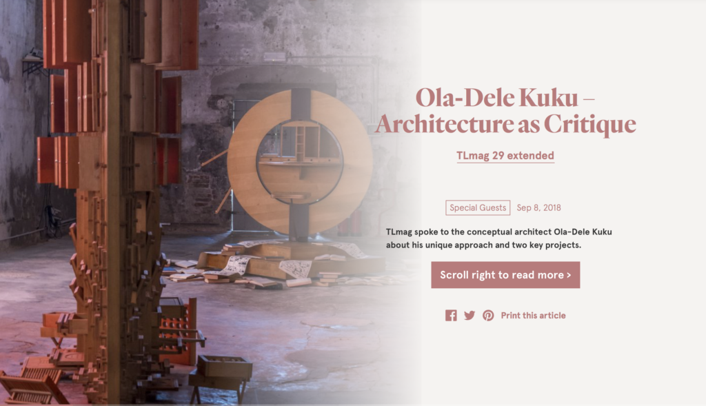 TLmagazine29 ola-dele kuku itw